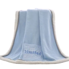 Детские одеяла для новорожденных; зимние плотные флисовые одеяла кораллового цвета с героями мультфильмов для младенцев; очень мягкие теплые конверты для коляски; kocyk dla dziecka