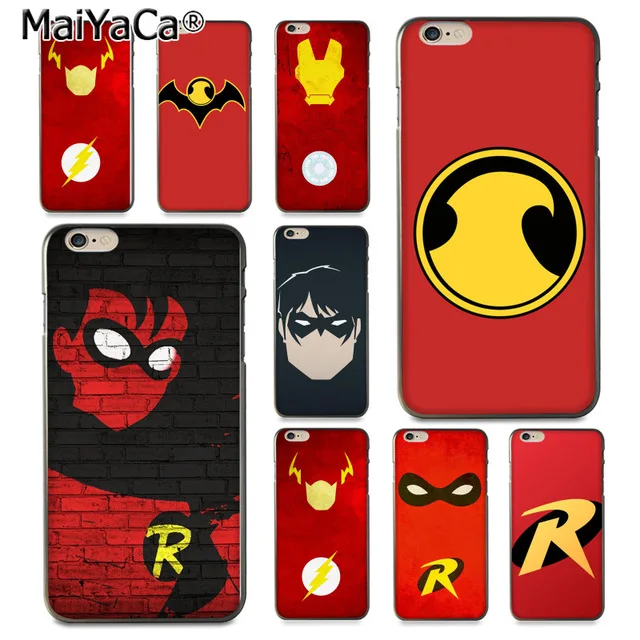 MaiYaCa Red Robin Logo for iPhone 4S SE 5C 5S 6 6S 7 8 Plus X XR XS MAX Samsung Black Soft Shell Phone Case Rubber Silicone | Мобильные
