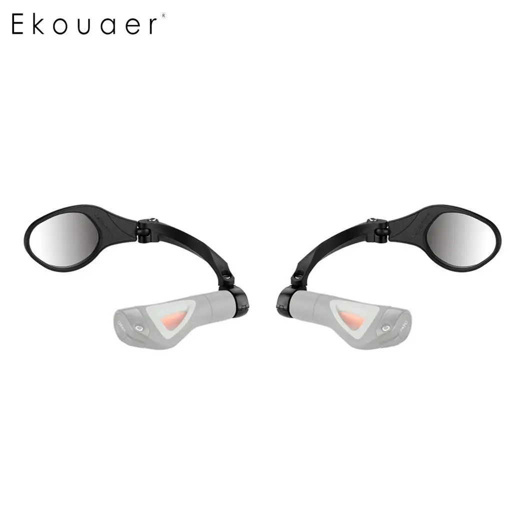 

Bicycle Stainless Steel Lens Mirror MTB Handlebar Side Safety Rear View Mirror Road Bike Cycling Flexible Rearview Mirrors1