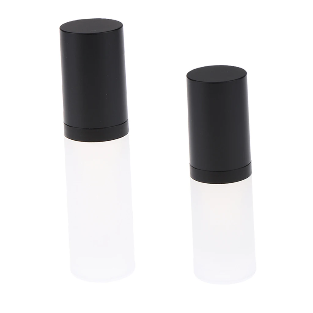 2pcs 20ml/30ml Empty Airless Lotion Cream Pump Bottles Dispensers 2pcs 20ml/30ml Empty Airless Lotion Cream Pump Bottles Dispensers