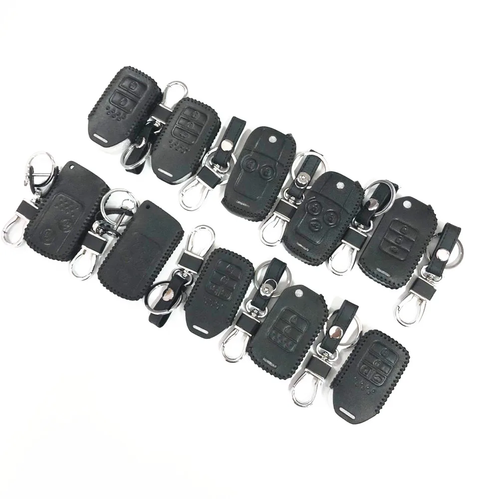 Кожа корпусы для ключей зажигания чехол сумка Honda Ciimo Elysion AVANCIER CR-Z INSIGHT UR-V XR-V