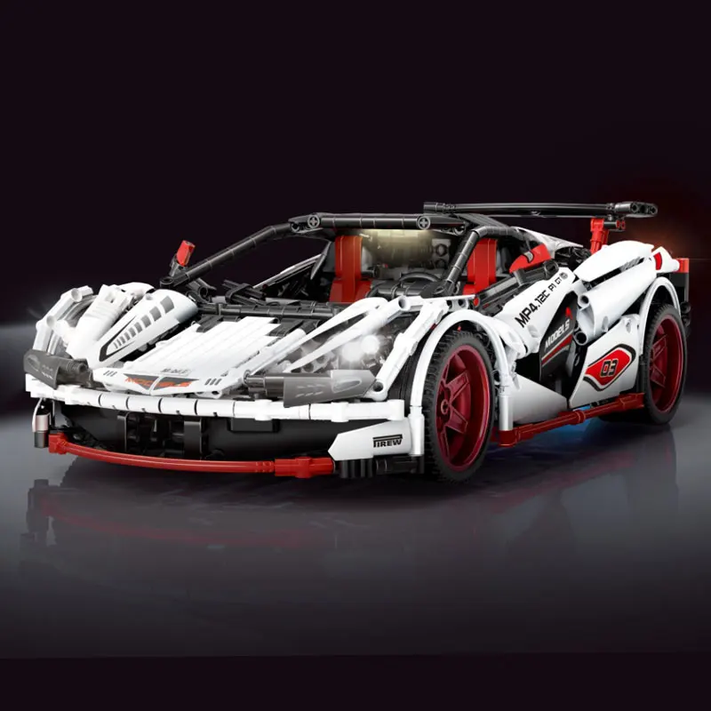 13067 MOC-3918 Veneno Roadster совместим с 20087 RC и APP управления строительные блоки кирпичи DIY День рождения развивающие игрушки подарки