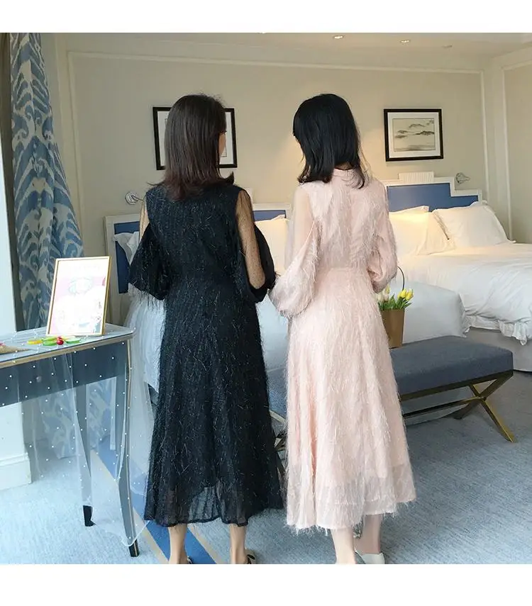 Мода 2019 г. средства ухода за кожей для будущих мам сетки лоскутное шифон кормящих свободное кружевное платье Беременность Одежда для