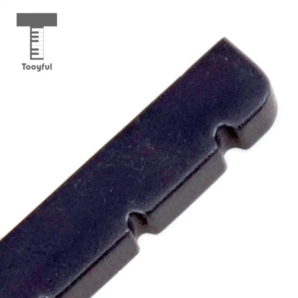 2pcs 6 String Electric Guitar Nut Slotted for Stratocaster Strat Telecaster Tele Guitar Replacement