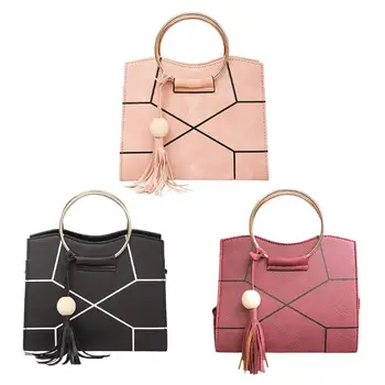 

New Women PU Leather Handbag Fashion Tassel Crossbody Bag Elegant Women Shoulder Messenger Bag Famous Designer Ladies Bolsa Hot