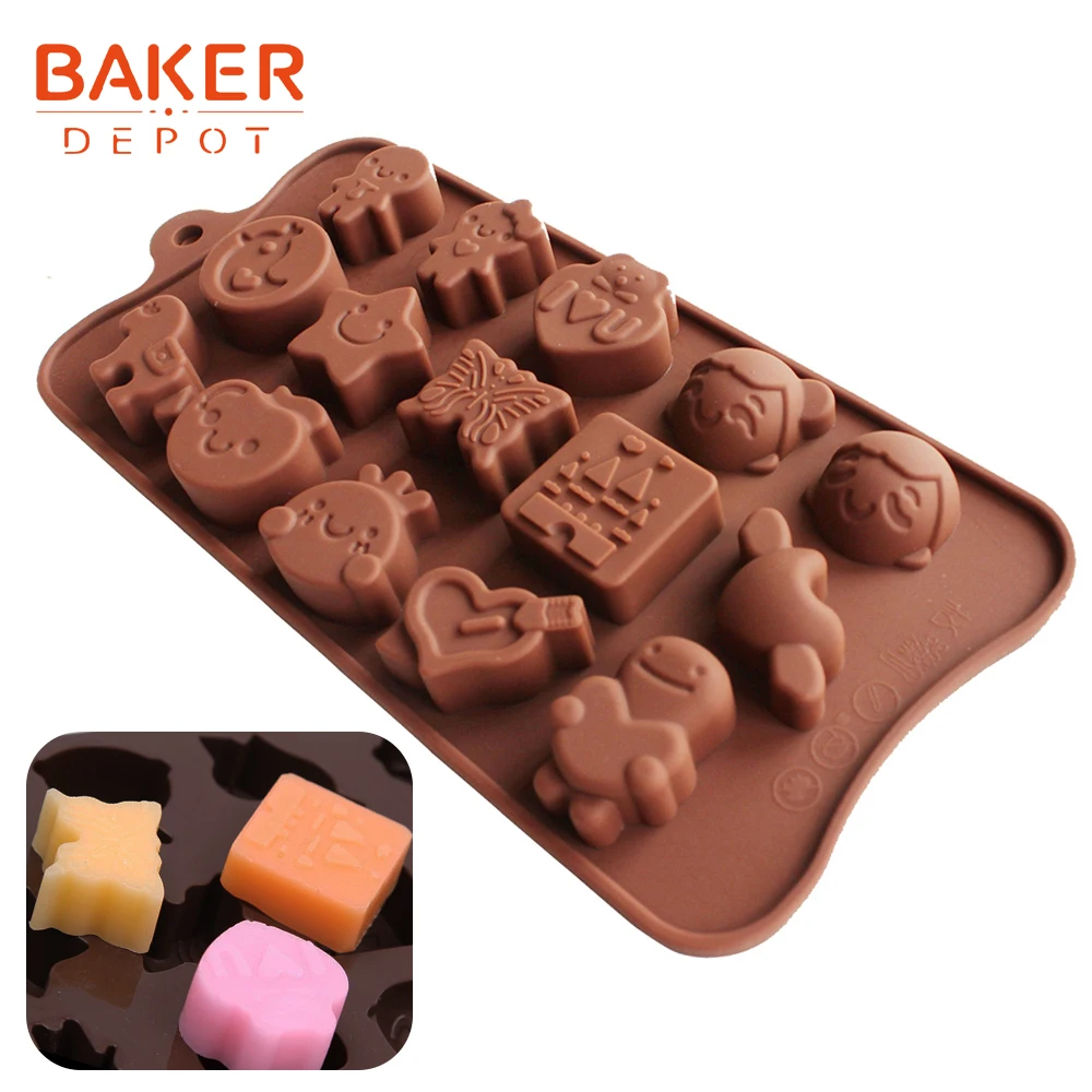 

BAKER DEPOT horse shape Silicone chocolate mold candy gummy jelly mould ice cube pudding mold cake decorations bakeware tools