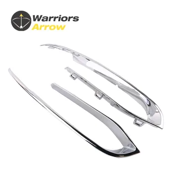 

51117331769 51117331770 For BMW F10 F11 520i 525d 528i 535i 535iX 550i Chrome Front Bumper Fog Light Grille Trim Panel R L
