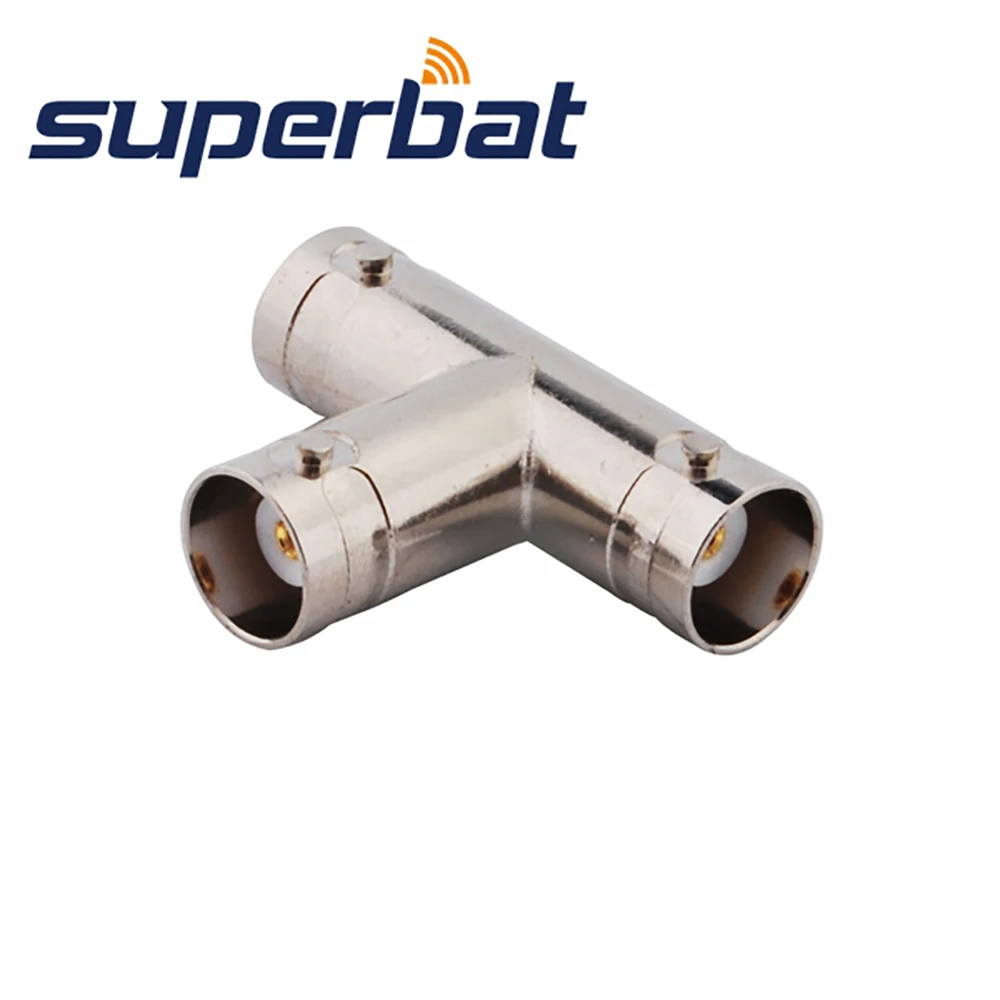 BNC Jack to Female RF Coaxial Connector Adapter for Electronics