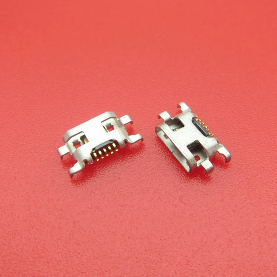 100 шт. микро мини USB разъем для зарядки порт док станция Замена запасных частей Lenovo