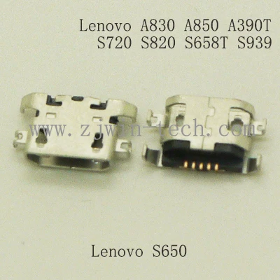10 шт. 100 шт./сек. Разъем Micro USB для зарядки телефона используемая модель