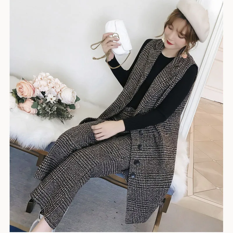 Woman suits set 2 pieces blazer and pants big size woman lady suit office business casual women outfits in wholesale Woman suits set 2 pieces blazer and pants big size woman lady suit office business casual women outfits in wholesale