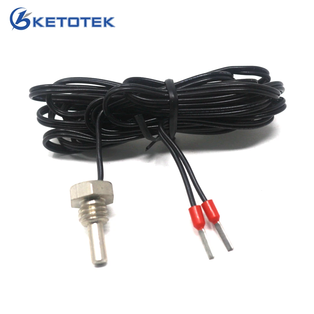 2 Meters NTC 10K Thread Thermostat Probe 6.5FT Temperature Controller