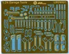 1:24 outils de mécanicien d'échelle sans connexion photogravure 1pc emballage ► Photo 1/3