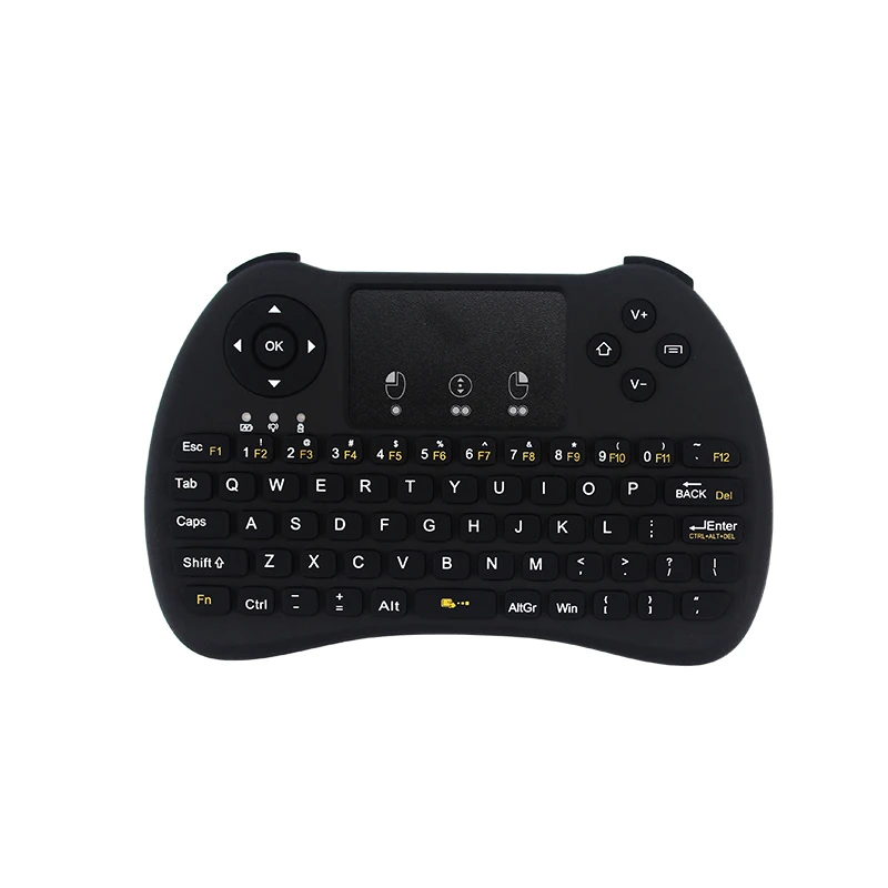 H9 мини клавиатура 2 4G беспроводная сенсорная мышь игровые клавиатуры для Android TV Box