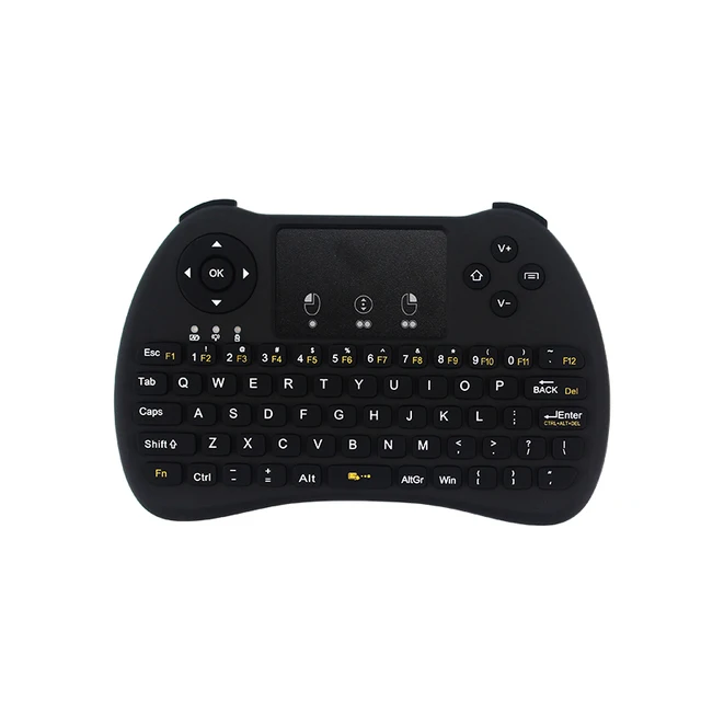 Best Offers H9 Mini Keyboard 2.4G Wireless Touchpad Mouse Gaming Keyboards for Android TV Box PC Laptop Tablet Orange Pi Plus Raspberry Pi