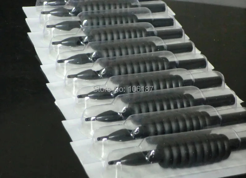 

100Pcs RT Disposable Tattoo Grips Tube Mixed Size for Tattoo Needle Ink Kit Supply 3/4" (19mm)