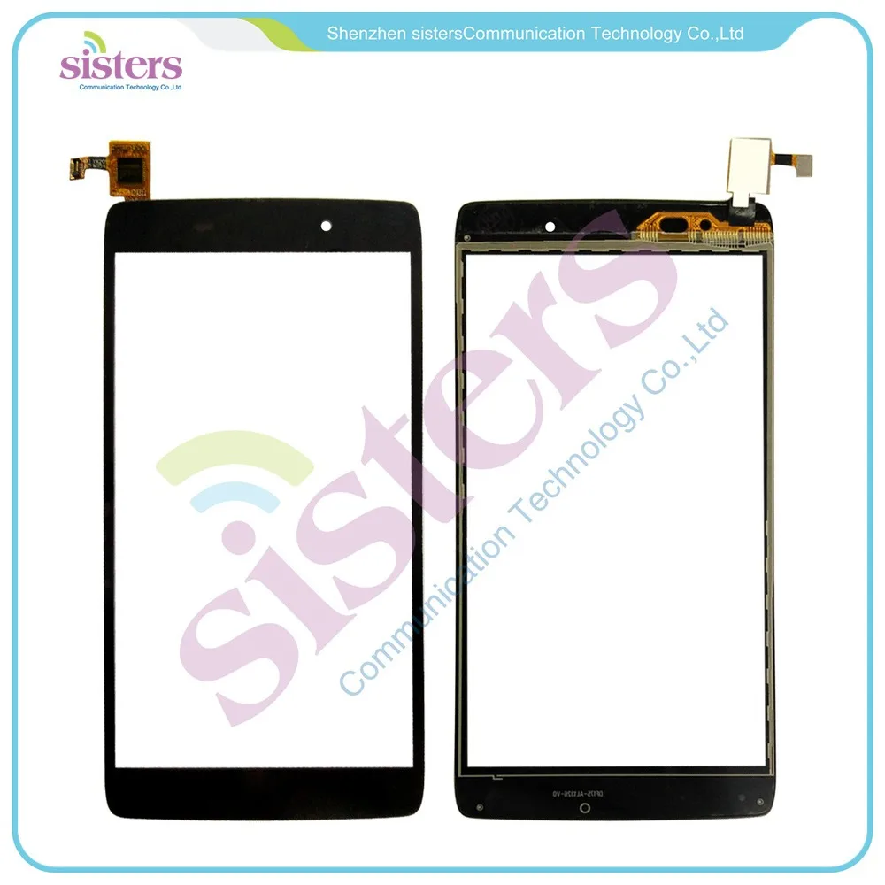 ALC0021 Original 4.7 Touch Screen Digitizer Glass Panel For Alcatel One Touch Idol 3 OT6039 6039 6039Y Black (3)