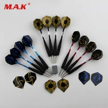 Высокое качество 12 шт прямой игла Дартс с алюминиевым черным полюсом миллстоун в костюме для внутреннего спорта на открытом воздухе