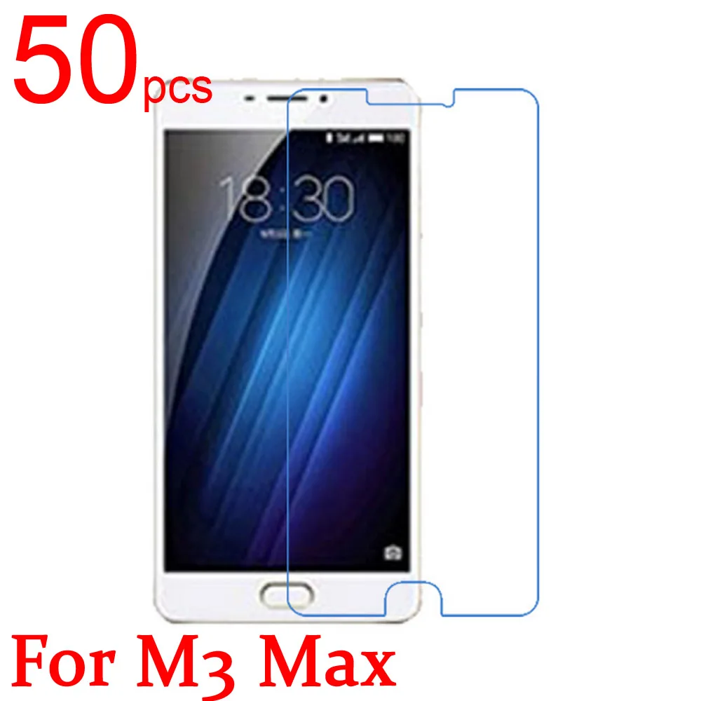 

50pcs Ultra Clear glossy/Matte/Nano anti-Explosion LCD Screen Protector Film Cover For Meizu M3 MAX M5S M5 Mini Film + cloth