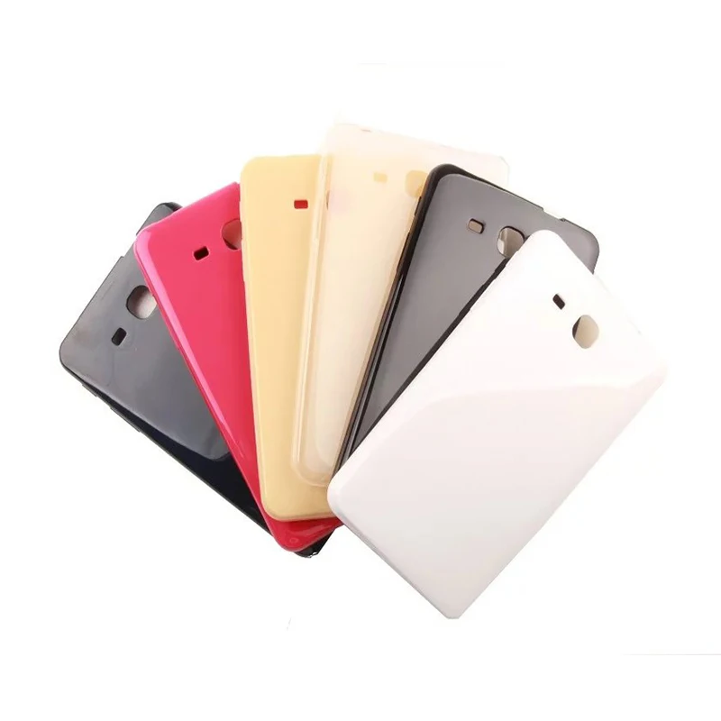 

For Sumsung Galaxy Tab 2 3 4 7.0 P3100 P3200 T210 T230 Tab A T28 Tab J T285YD Soft TPU Back Case Cover