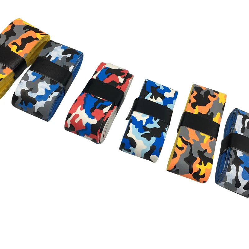 20 pcs ZARSIA جديد التمويه بو مبتذل الشعور تنس overgrip ، مضرب بدمنتون على قبضة skidproof ل قصبة الصيد قبضة