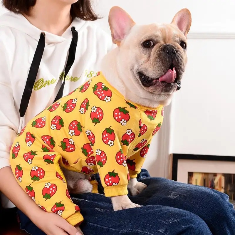 Милые маленькие пижамы для собак Одежда для собак и щенков комбинезон для собаки чихуахуа шпиц Onesie одежда для животных