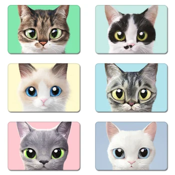 

Cartoon Simulation Cat Pet Kitty Cool Designs Nature Rubber Table Mouse Pad Laptop Computer Enclosure Mousepad Mat