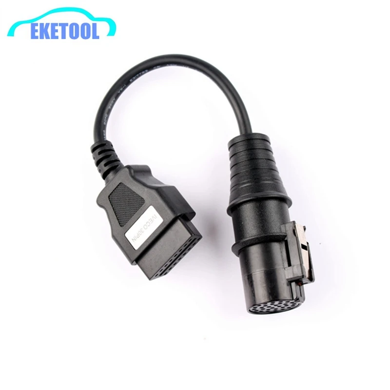Prix pour Top Qualité Camion Câble CDP Set Iveco 30Pin OBD OBDII Câble d'extension Connecteur Excellente Qualité Iveco 30 Pin pour OBD2 16Pin Prix pour Top Qualité Camion Câble CDP Set Iveco 30Pin OBD OBDII Câble d'extension Connecteur Excellente Qualité Iveco 30 Pin pour OBD2 16Pin