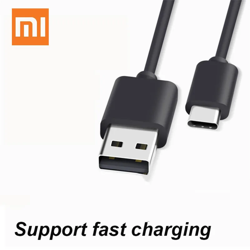 

120cm Oringial xiaomi type c charger Cable For xiaomi mi 9 8 lite se cc9 9e 6 6x 5 a2 mix 3 2s max3 4c 5c 2a tipo c cord