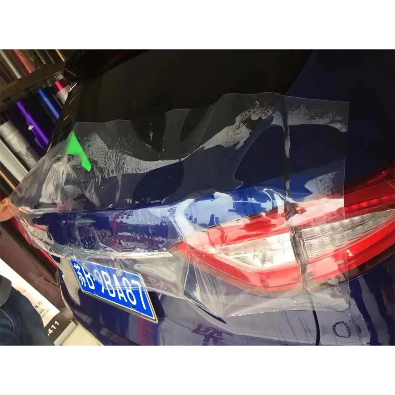 

Hood Paint Protection Film styling Car Sticker Auto-Repair PPF Transparent Car Paint Shield Size 1.52x15m/roll Self-healing