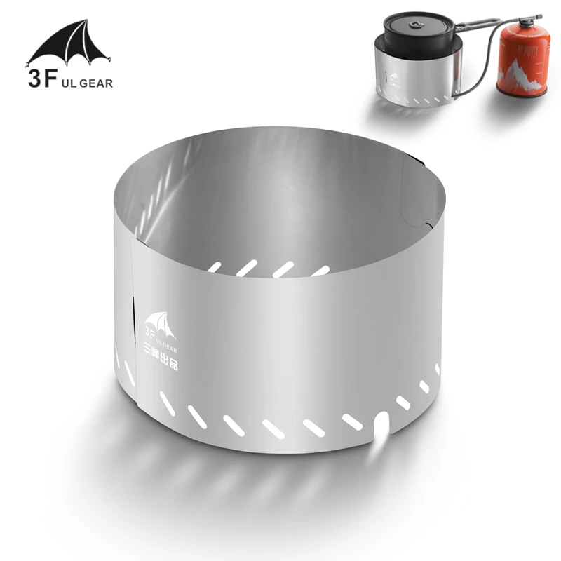 

3f UL Gear 2PCS/3PCS Splicing-able Aluimium Alloy Windshield