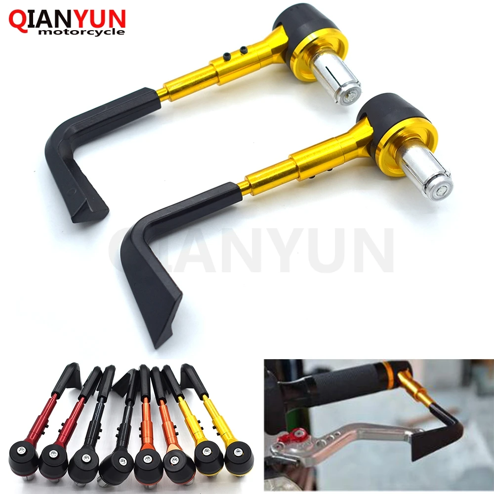 

Universal 7/8" Motorcycle Handlebar Brake Clutch Levers Protector Guard for Suzuki GSXR600 GSXR750 GSXR1000 GSR600 GSR750 GSF600