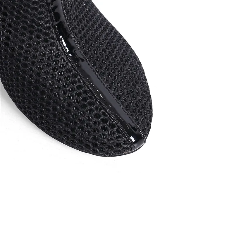 Chaussures Dehors Bottes 2018 Perfetto Sandales Bout Black Maille Rond Femme Cheville Transparence black Des Prova Talons D'été Creusent Chunky Femmes Sexy tQrxhCsd