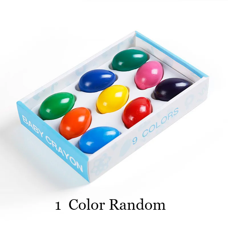 Educational Toy Parent-Child Interactive Toy Child Safety Egg Crayon Color Brush Children'S Crayon for Baby Gift 1 Color Random Educational Toy Parent-Child Interactive Toy Child Safety Egg Crayon Color Brush Children'S Crayon for Baby Gift 1 Color Random