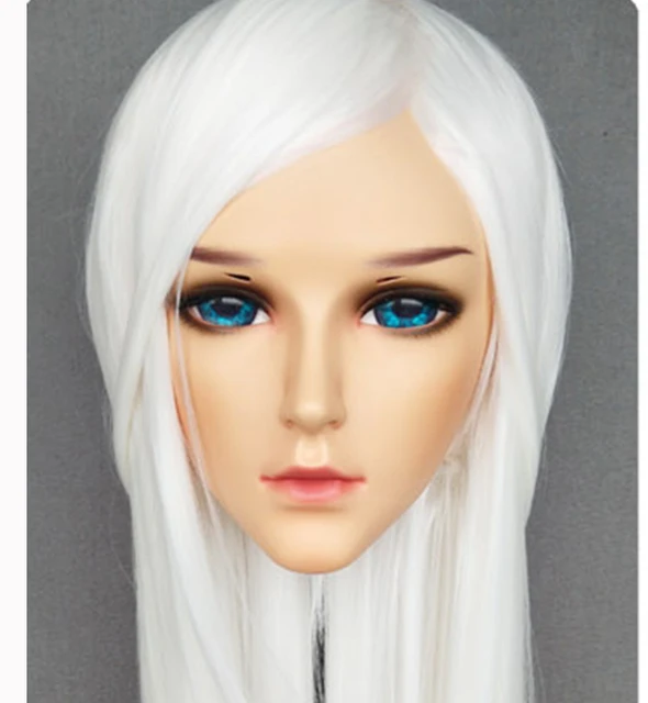 Gl338 Boy Male Man Resin Half Head Kigurumi Crossdress Cosplay