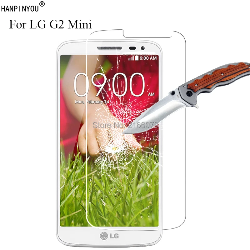Новая защитная пленка из закаленного стекла 9H 2.5D для LG G2 Mini D610 D618 D620 D625 4 7 &quot+