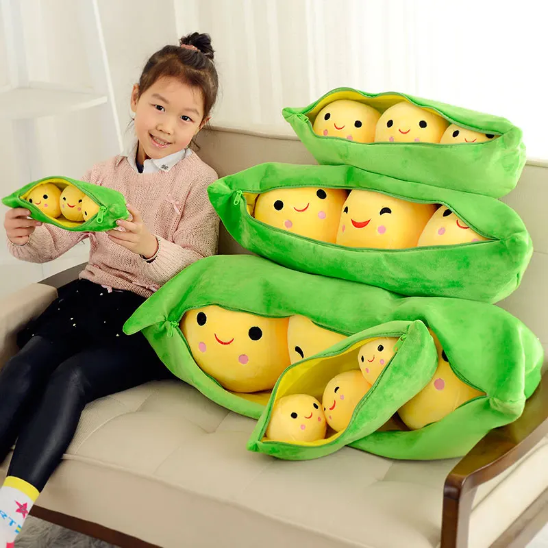 pea pod stuffed animal