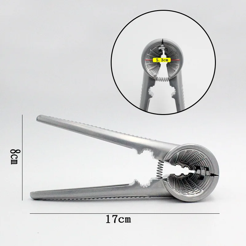 Нержавеющая Щелкунчик Шеллер дробитель орехов быстрого ореха миндаля пекан щипцы для орехов кухонные инструмент для фруктов аксессуары