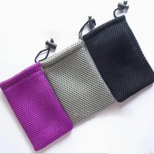 100 шт/партия CBRL маленькая Сетчатая Сумка для ювелирных изделий сетка Подарочная сумка затягивающийся сетчатый мешок сумка для украшений Ipad ювелирные изделия Настройка и