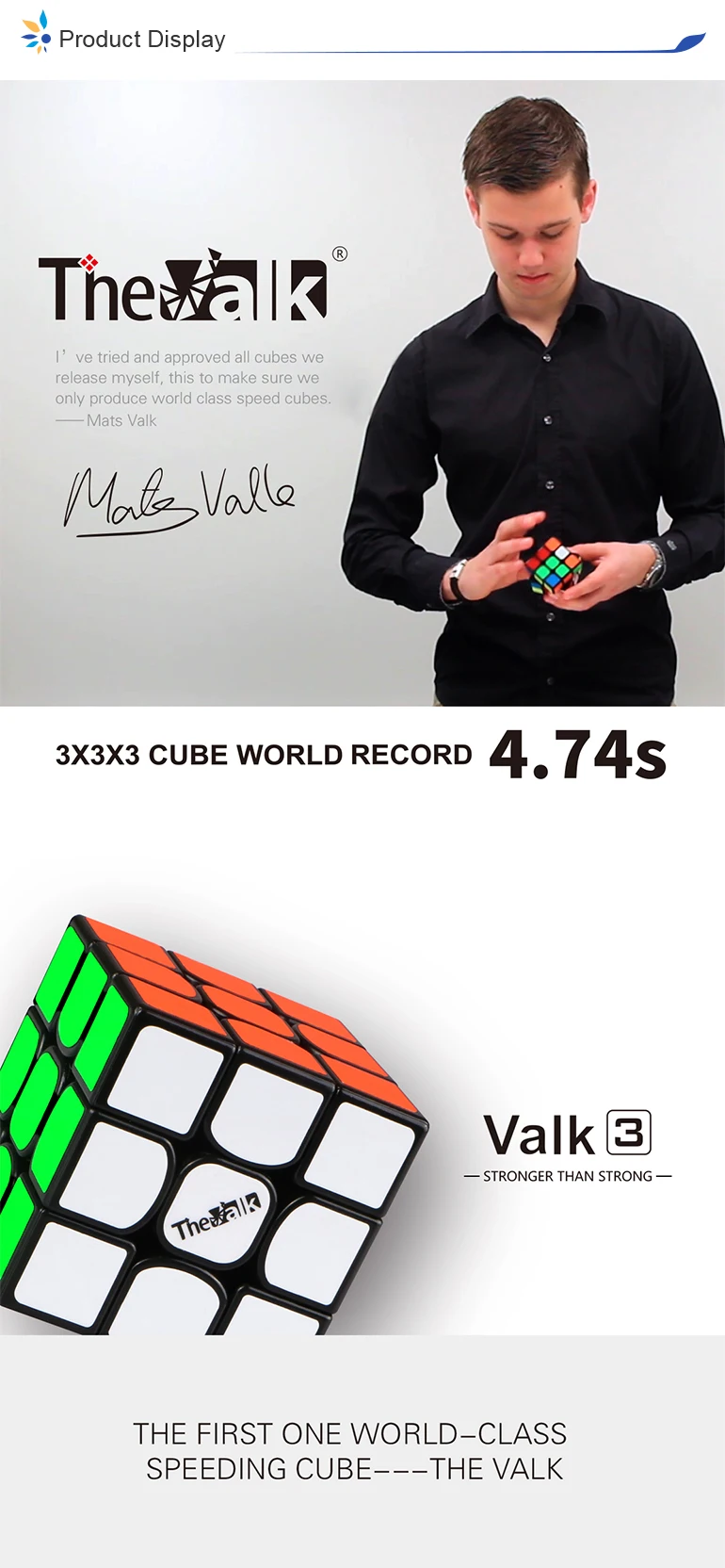 QiYi Valk 3 3x3x3 волшебный куб Valk3 3x3 Cubo Magico Профессиональный Neo скоростной куб головоломка антистрессовые игрушки для детей