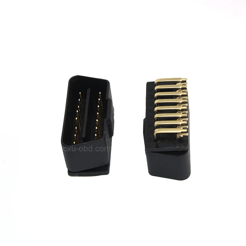 

Штепсельная вилка OBD2 с прямым контактом 16 Pin obdii