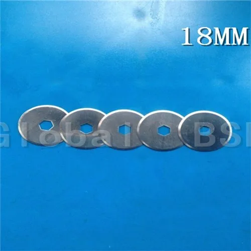 

18mm Quilter's Cut Rotary Cutter Blades Fits Olfa , 100PCS/Lot Patchwork Circular Refill Sewing Fabric Leather Paper