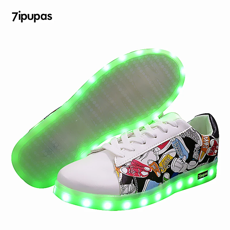 led walk shoes