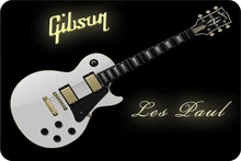 Custom Gibson Les Paul Guitarras puerta Esterillas decoración dormitorio Gibson Guitarras Cojines pad alfombras divertidas Navidad Esterillas baño Alfombras # d-053 #