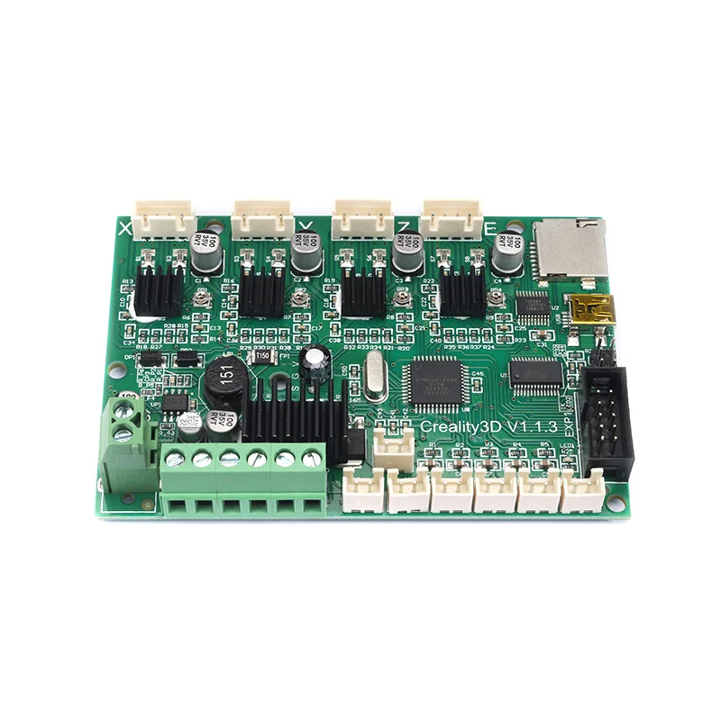 

Upgrade Motherboard Silent 1.1.4 Mainboard for Ender-3/Ender-3Pro/ Ender-5 3D Printer QJY99