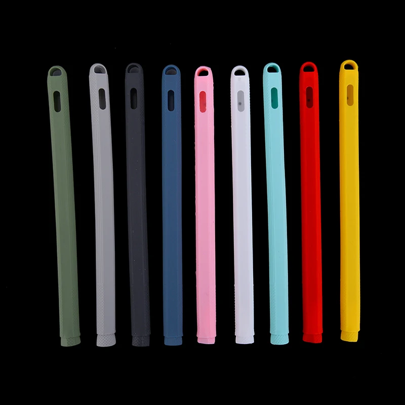 Для iPad Pencil 2nd чехол защитный чехол нескользящий рукав чехол цветной Мягкий силикон Совместимость для планшета ручка-стилус