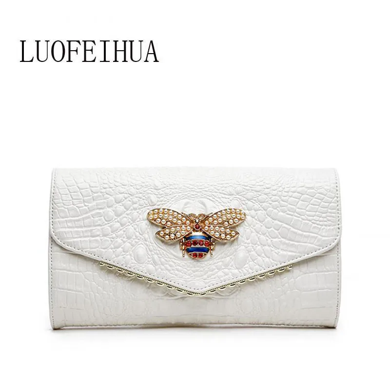 LUOFEIHUA 2019 новый оригинальный дизайн персонализированный Кожаный клатч вечерняя