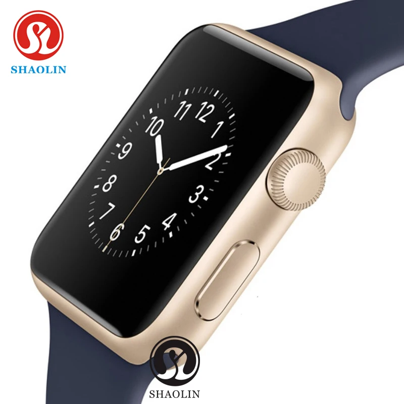 SHAOLIN Bluetooth Smart Watch Heart Rate Monitor Smartwatch Wearable Devices for iPhone IOS and Android Smartphones apple watch