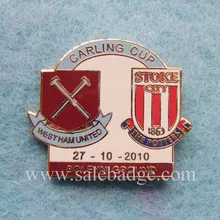 Пользовательские спортивный металлический значок жесткие эмалевые штифты брошь OEM заказ