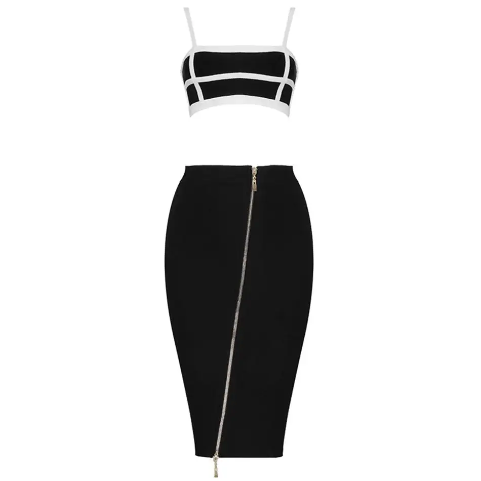 New Summer Celebrity Party Bodycon Bandage Dress Women Spaghetti Strap 2 Two Piece Set Sexy Night Out Club Dress Women Vestidos New Summer Celebrity Party Bodycon Bandage Dress Women Spaghetti Strap 2 Two Piece Set Sexy Night Out Club Dress Women Vestidos